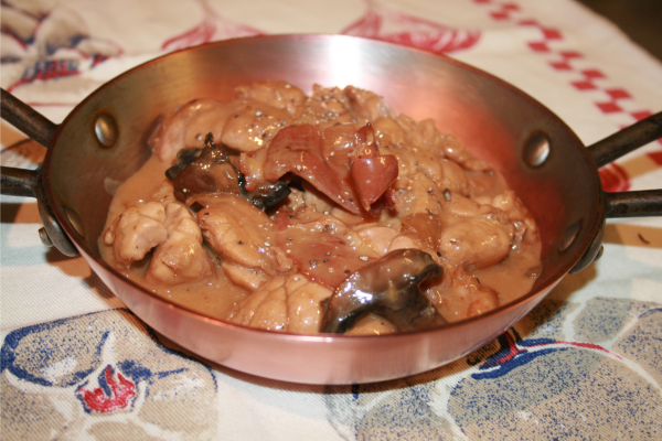 quel accompagnement avec des ris de veau aux morilles