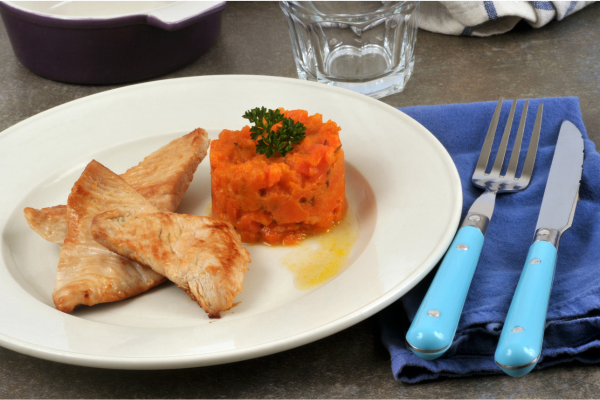 choisir la viande pour accompagner une purée de carotte