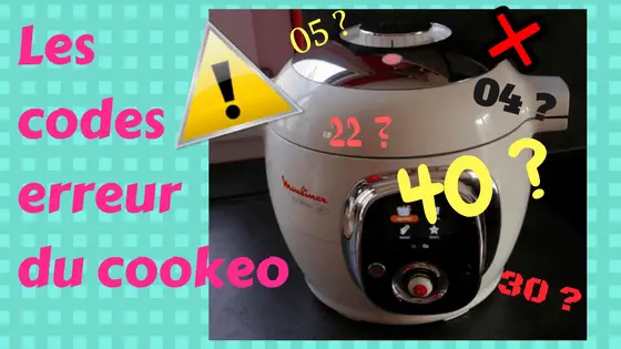 code erreur Cookeo