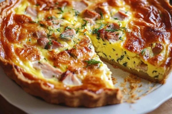 quiche aux legume sans pate