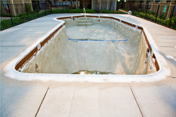 comment vider une piscine