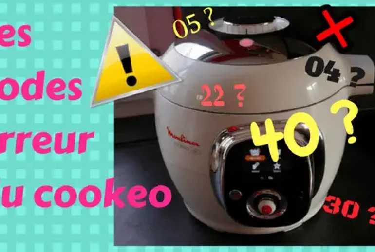 code erreur Cookeo